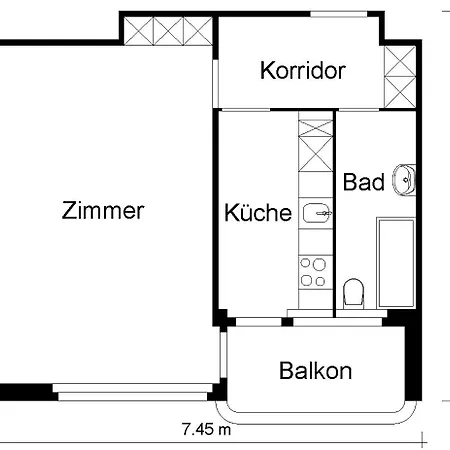 Apartment Cozy Near Train Station - 7